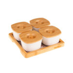 سرویس صبحانه خوری 9 پارچه هوما بامبوم B3590 Iran Home Appliances لوازم خانگی ایران