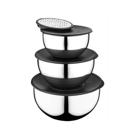 ظرف نگهدارنده با رنده استیل روس بامبوم B3691 Iran Home Appliances لوازم خانگی ایران