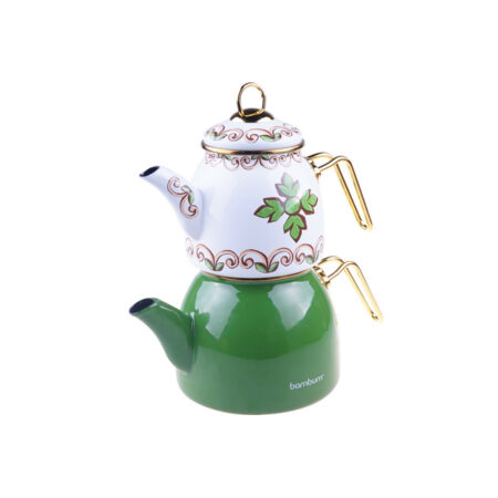 کتری و قوری لعابی لوسیا بامبوم B3707