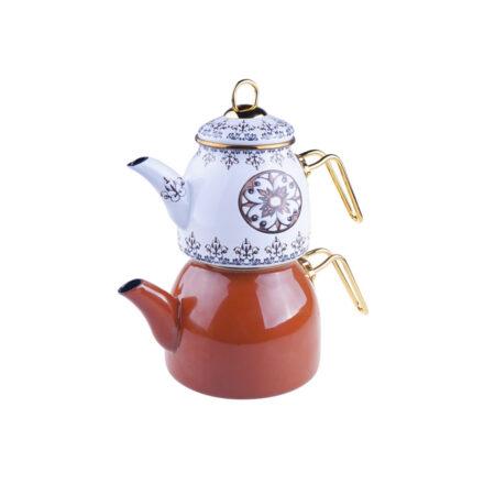 کتری و قوری لعابی لیندا بامبوم B3711