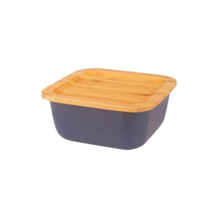 ظرف نگهدارنده غذا گرانیت 12.5 سانتی متر 500 میلی لیتر طوسی اسلالوم بامبوم B3778 Iran Home Appliances لوازم خانگی ایران