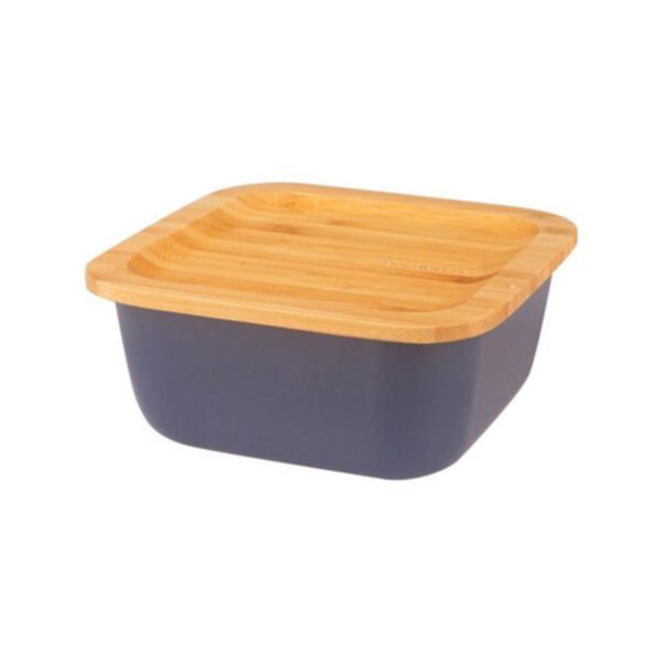 ظرف نگهدارنده غذا گرانیت 15 سانتی متر 800 میلی لیتر طوسی اسلالوم بامبوم B3785 Iran Home Appliances لوازم خانگی ایران