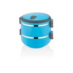 ظرف غذا 2 طبقه آبی اینفرش تاشوو T3637 Iran Home Appliances لوازم خانگی ایران