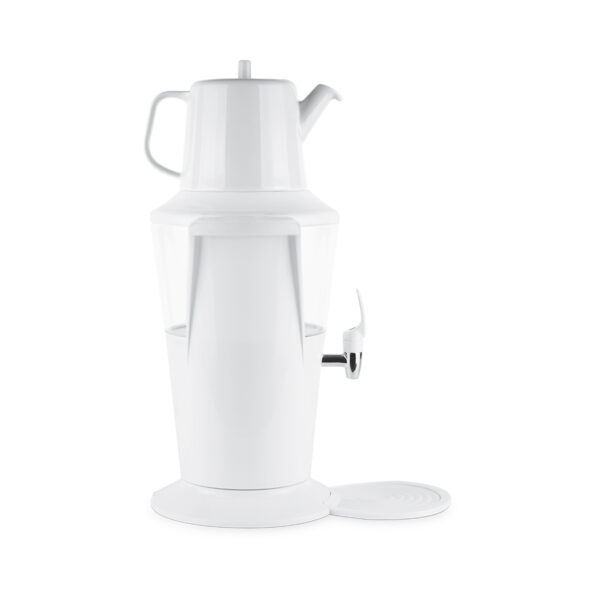 سماور برقی 1500 وات 1.2 + 3.0 ليتر سفيد هانيبال رابیلوکس 111902