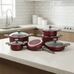 سرویس قابلمه گرانیت 11 پارچه رزبری یورک ریوالد 650100-10 | لوازم خانگی ایران