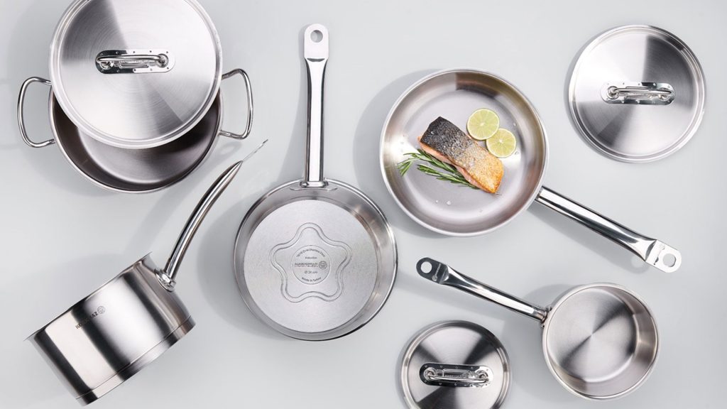 راه های تشخیص ظرف استیل اصل از تقلبی | لوازم خانگی ایران