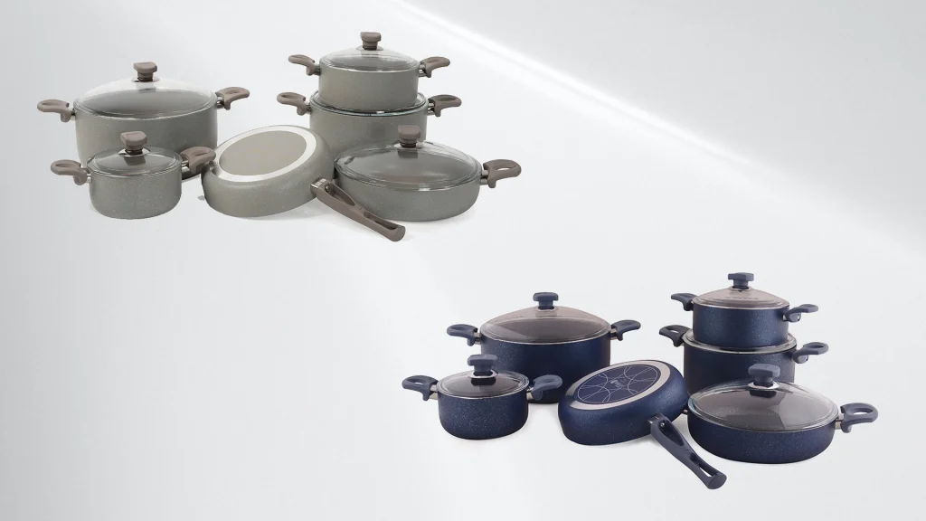 معرفی سرویس قابلمه و تابه ۱۱ پارچه ریوالد