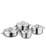 سرویس قابلمه 8 پارچه استیل براق آلبا کرکماز 2795 | لوازم خانگی ایران