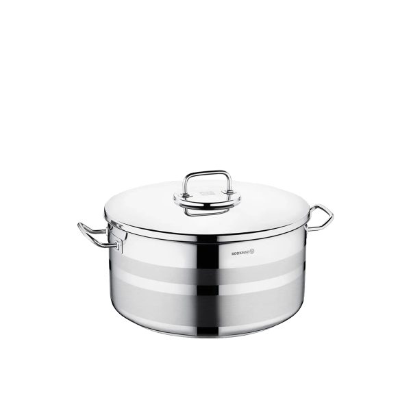 قابلمه 30*18 سانتی متر 12.5 لیتر استیل براق آسترا ۲ کرکماز 2028