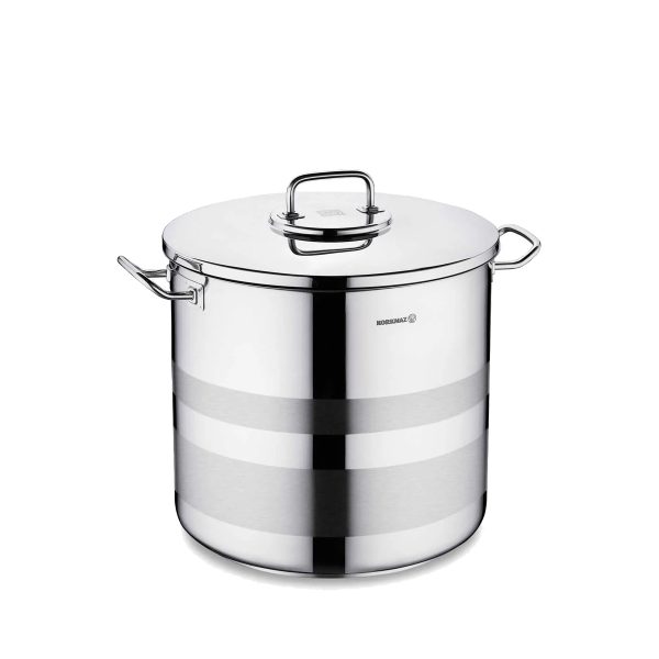 قابلمه گود 36*33 سانتی متر 33.5 لیتر استیل براق آسترا ۲ کرکماز 2032