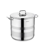 قابلمه گود 40*34 سانتی متر 42.5 لیتر استیل براق آسترا ۲ کرکماز 2033 | لوازم خانگی ایران