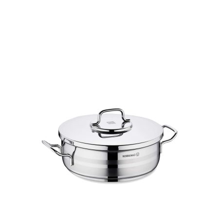 قابلمه کوتاه 24*8 سانتی متر 3.5 لیتر استیل براق آسترا ۲ کرکماز 2034