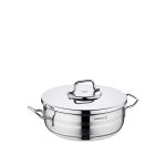 قابلمه کوتاه 26*8.5 سانتی متر 4.5 لیتر استیل براق آسترا ۲ کرکماز 2035