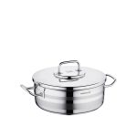 قابلمه کوتاه 30*11 سانتی متر 7.5 لیتر استیل براق آسترا ۲ کرکماز 2037