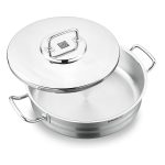 قابلمه کوتاه 30*11 سانتی متر 7.5 لیتر استیل براق آسترا ۲ کرکماز 2037