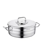 قابلمه کوتاه 40*20 سانتی متر 25 لیتر استیل براق آسترا ۲ کرکماز 2040 | لوازم خانگی ایران