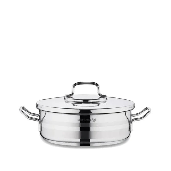 قابلمه کوتاه 32*9 سانتی متر 7.0 لیتر استیل براق آسترا ۲ کرکماز 2041 | لوازم خانگی ایران