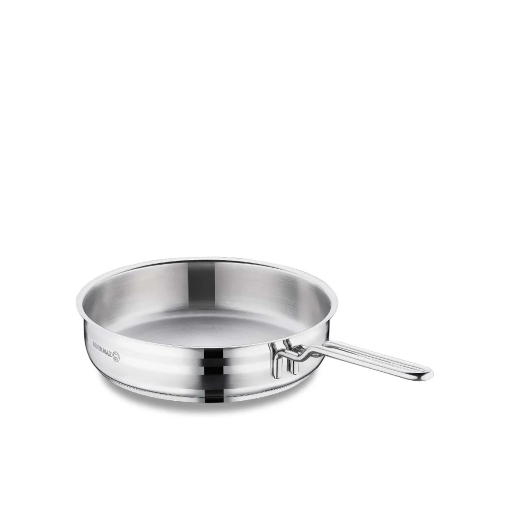 تابه 20*5 سانتی متر 1.5 لیتر استیل براق آسترا ۲ کرکماز 2042