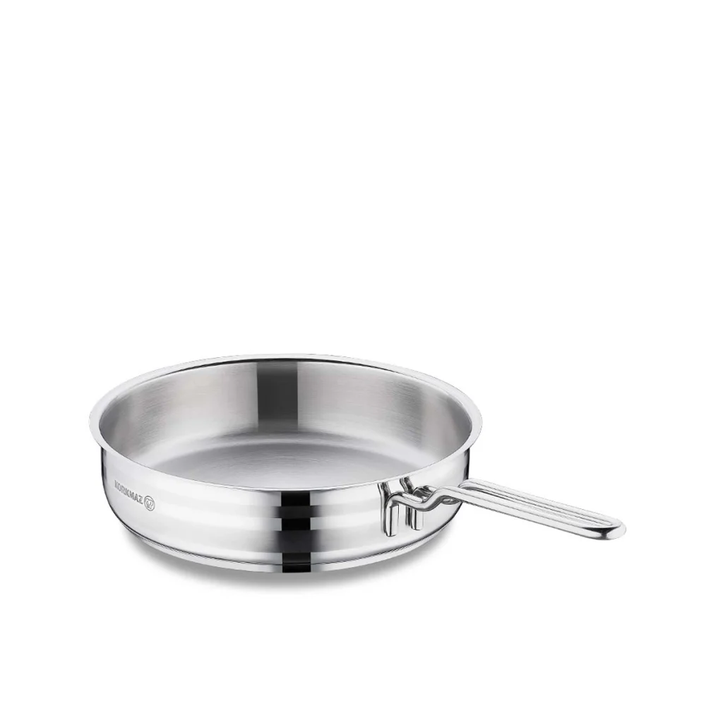 تابه 24*6 سانتی متر 2.7 لیتر استیل براق آسترا ۲ کرکماز 2043