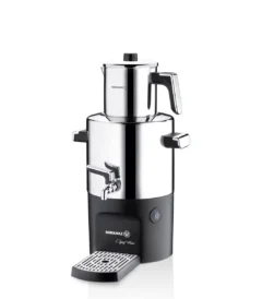 سماور برقی 2000 وات 1.3 + 3.7 لیتر استیل براق چای شف کرکماز 844-01 | لوازم خانگی ایران