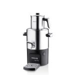 سماور برقی 2000 وات 1.3 + 3.7 لیتر استیل مات چای شف کرکماز 844 | لوازم خانگی ایران