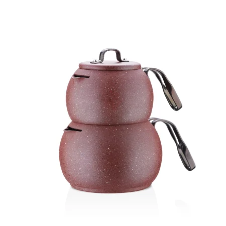 korkmaz-comlek-231-iranhomeappliances کتری و قوری 1.1 + 1.8 لیتر گرانیتی چوملک کرکماز 231 | لوازم خانگی ایران