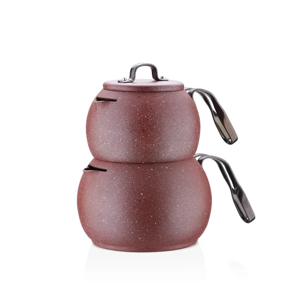 کتری و قوری 1.1 + 1.8 لیتر گرانیتی چوملک کرکماز 231 | لوازم خانگی ایران