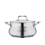 سرویس قابلمه 9 پارچه استیل مات و براق ایستیما کرکماز 1959 | لوازم خانگی ایران