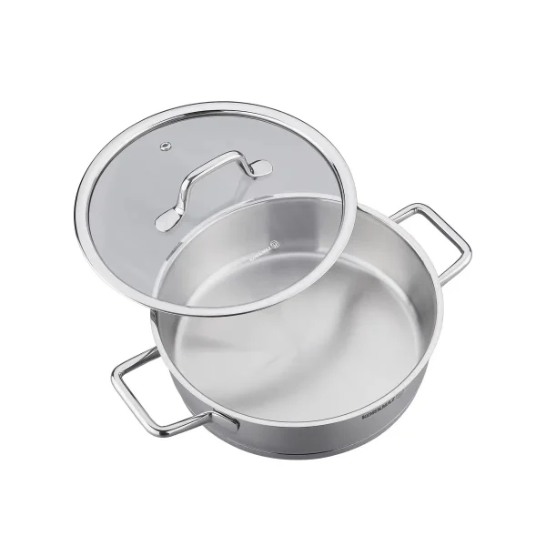 سرویس قابلمه 8 پارچه استیل مات فستیوا کرکماز 1957 | لوازم خانگی ایران