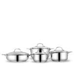 سرویس قابلمه 8 پارچه استیل براق لیا کرکماز 2785 | لوازم خانگی ایران