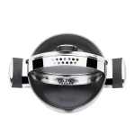 سرویس قابلمه 7 پارچه سرامیک مشکی لنا کرکماز 3891 | لوازم خانگی ایران