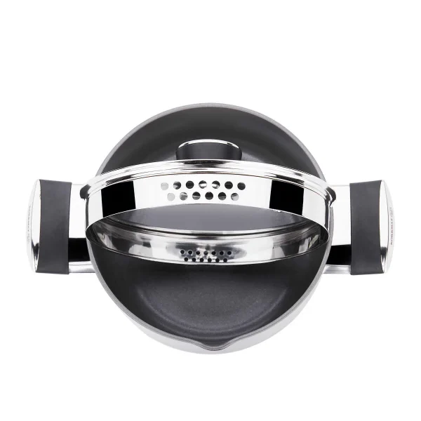 سرویس قابلمه 7 پارچه سرامیک مشکی لنا کرکماز 3891 | لوازم خانگی ایران