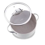 سرویس قابلمه 7 پارچه گرانیت وانیلی لینیا کرکماز 2619-2 | لوازم خانگی ایران