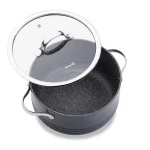 سرویس قابلمه 7 پارچه گرانیت نوک مدادی لینیا کرکماز 2619-5 | لوازم خانگی ایران