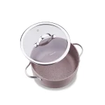 سرویس قابلمه 7 پارچه گرانیت رزگلد لینیا کرکماز 2619 | لوازم خانگی ایران