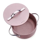 سرویس قابلمه 7 پارچه گرانیت رزگلد لینیا پلاس کرکماز 2620 | لوازم خانگی ایران