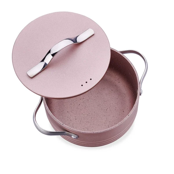 سرویس قابلمه 7 پارچه گرانیت رزگلد لینیا پلاس کرکماز 2620 | لوازم خانگی ایران