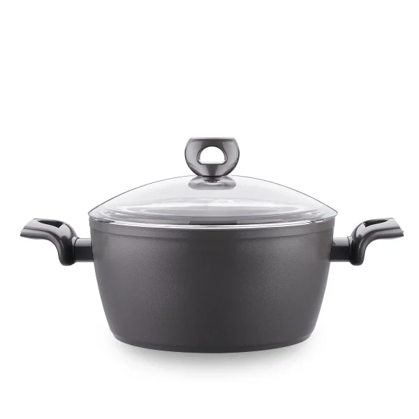 سرویس قابلمه 7 پارچه سرامیک مشکی نورا کرکماز 3942 | لوازم خانگی ایران