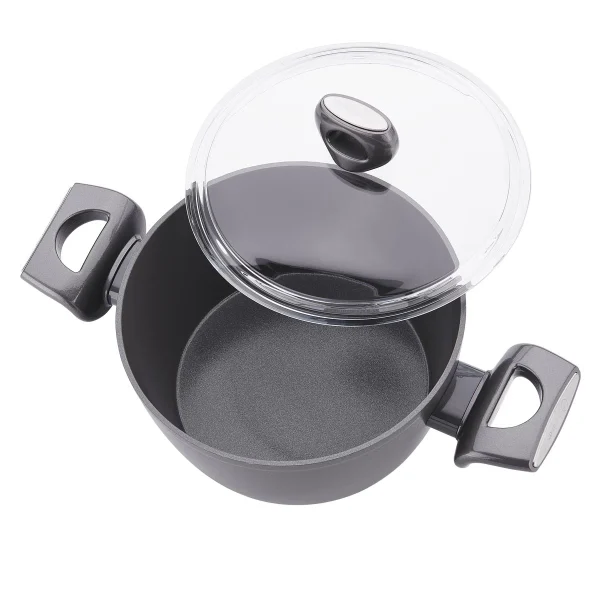 سرویس قابلمه 7 پارچه سرامیک مشکی نورا کرکماز 3942 | لوازم خانگی ایران