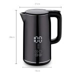 کتری برقی 2000 وات 1.7 لیتر استیل اپال کرکماز 960