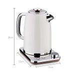 کتری برقی 1650 وات 1.8 لیتر استیل رترو کرکماز 962