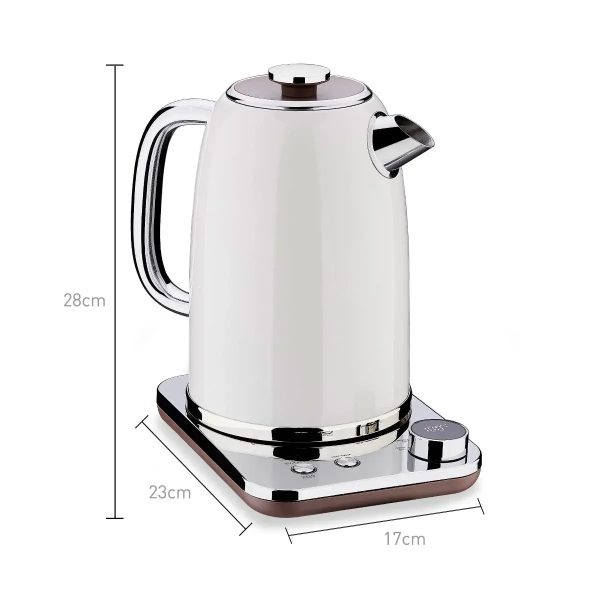 کتری برقی 1650 وات 1.8 لیتر استیل رترو کرکماز 962