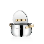 سرویس قابلمه 8 پارچه استیل براق سامارا کرکماز 1964-1 | لوازم خانگی ایران