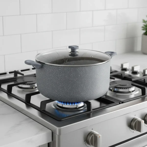 قابلمه نچسب 36*17 سانتی متر 17 لیتر طوسی یورک ریوالد 6503236-0114 | لوازم خانگی ایران