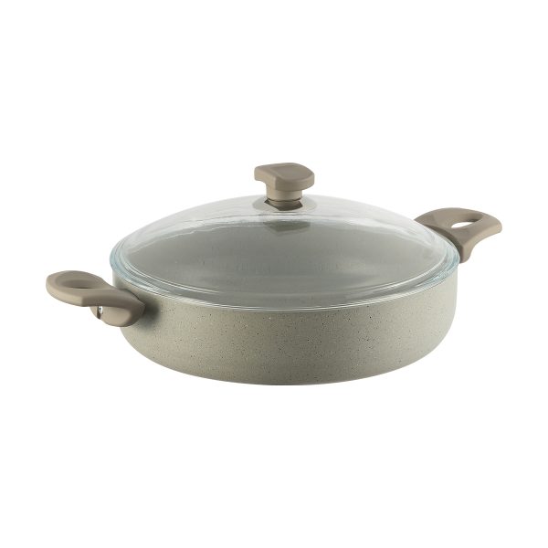 riwald-york-6504132-0106-iranhomeappliances قابلمه کوتاه نچسب 32*8 سانتی متر 5.3 لیتر بژ یورک ریوالد 6504132-0106 | لوازم خانگی ایران