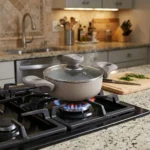 قابلمه کوتاه نچسب 14*4.5 سانتی متر 0.6 لیتر بژ یورک ریوالد 6504214-0106 | لوازم خانگی ایران