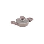 قابلمه کوتاه نچسب 14*4.5 سانتی متر 0.6 لیتر بژ یورک ریوالد 6504214-0106 | لوازم خانگی ایران