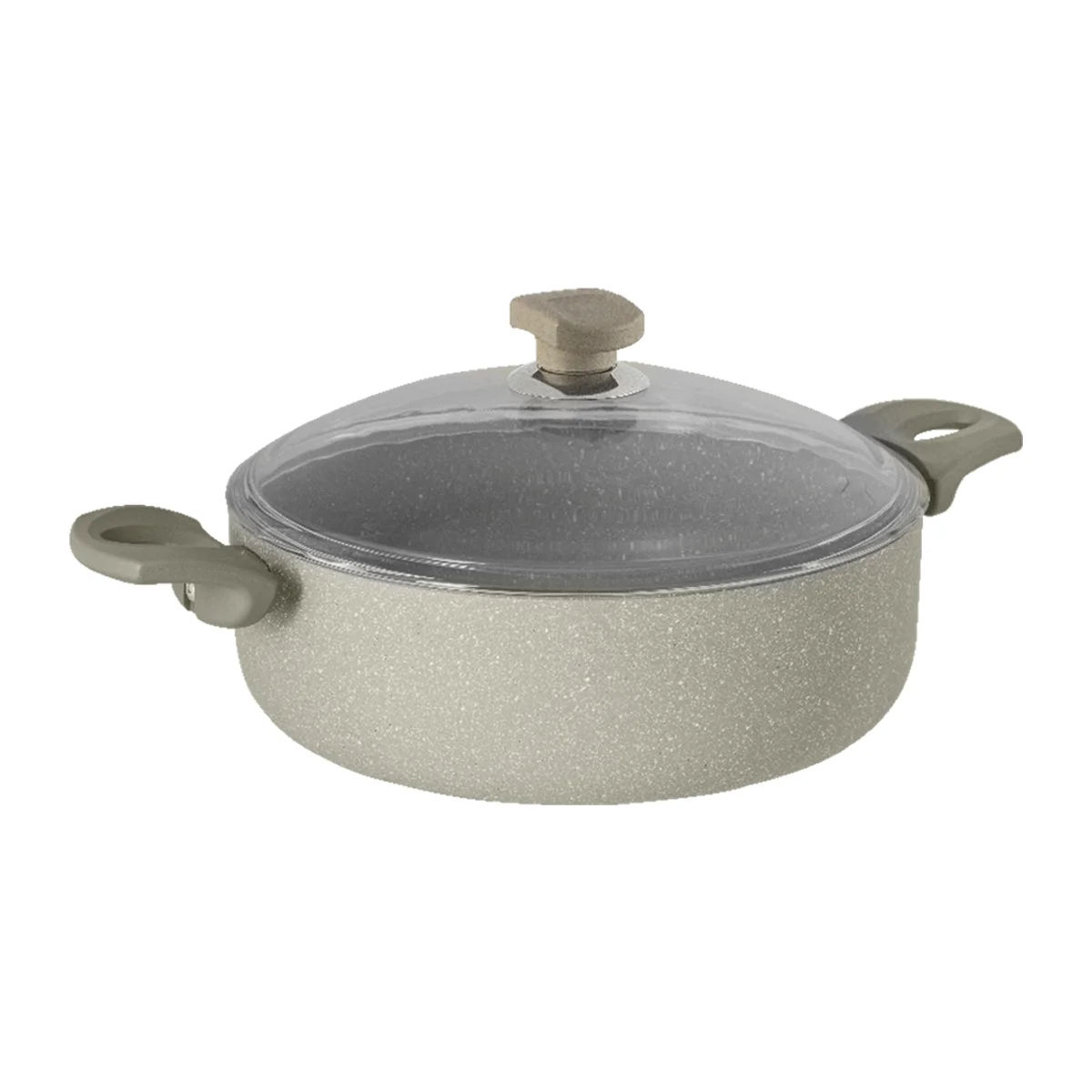 riwald-york-6506132-0106-iranhomeappliances نیم قابلمه نچسب 32*10 سانتی متر 6.5 لیتر بژ یورک ریوالد 6506132-0106 | لوازم خانگی ایران