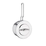 روغن داغ کن درب دار 16*9 سانتی متر 1.8 لیتر استیل براق آسترا 2 کرکماز 2047