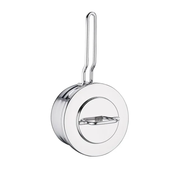 روغن داغ کن درب دار 16*9 سانتی متر 1.8 لیتر استیل براق آسترا 2 کرکماز 2047